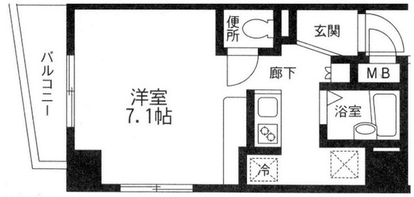 三和第一ビルの物件間取画像